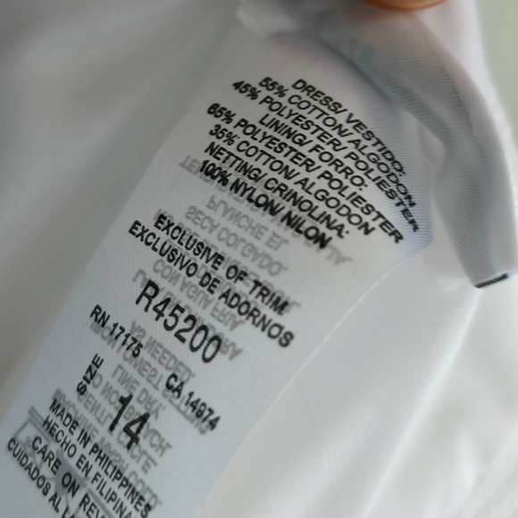 BONNIE Jean White Eyelet Dress - Picture 8 of 10